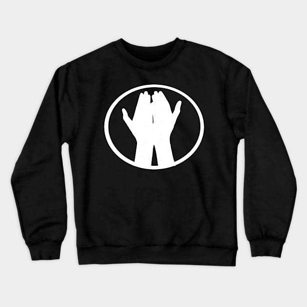 Open Hands Crewneck Sweatshirt by MarieStar